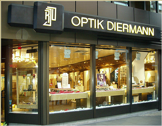 Optik Diermann - Ladengeschäft in Düsseldorf  auf der Friedrichstraße 40d